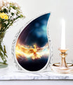 Classic Yellow Phoenix Cremation Urn