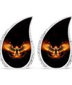 Fire Phoenix Cremation Urn, Classic Aluminium Urn