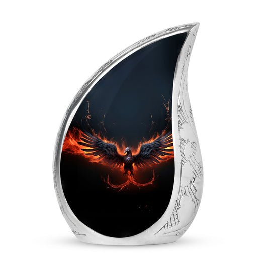 3-inch Black Phoenix Memorial Urn