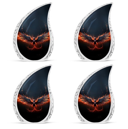 3-inch Black Phoenix Memorial Urn