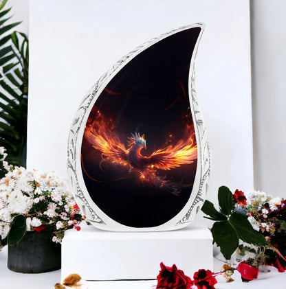 Blue Phoenix Classic Urn for Ashes.
