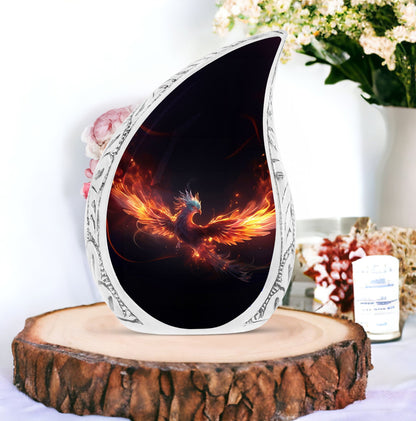 Blue Phoenix Classic Urn for Ashes.