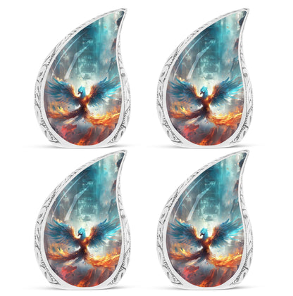 Blue Phoenix classic Cremation urn