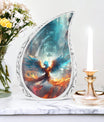 Blue Phoenix classic Cremation urn
