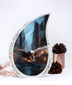 3-Inch Classic Eagle Cremation Urn made of Aluminium