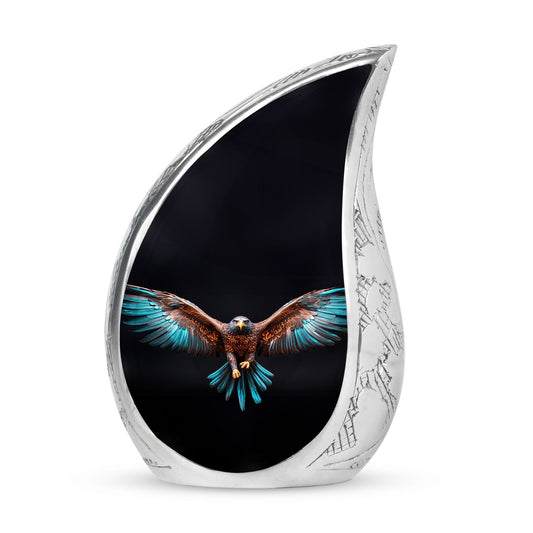 Classic 3 Inch Eagle Spreading Wings Cremation Urn