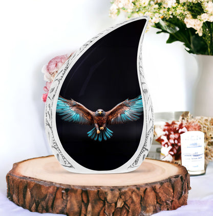 Classic 3 Inch Eagle Spreading Wings Cremation Urn