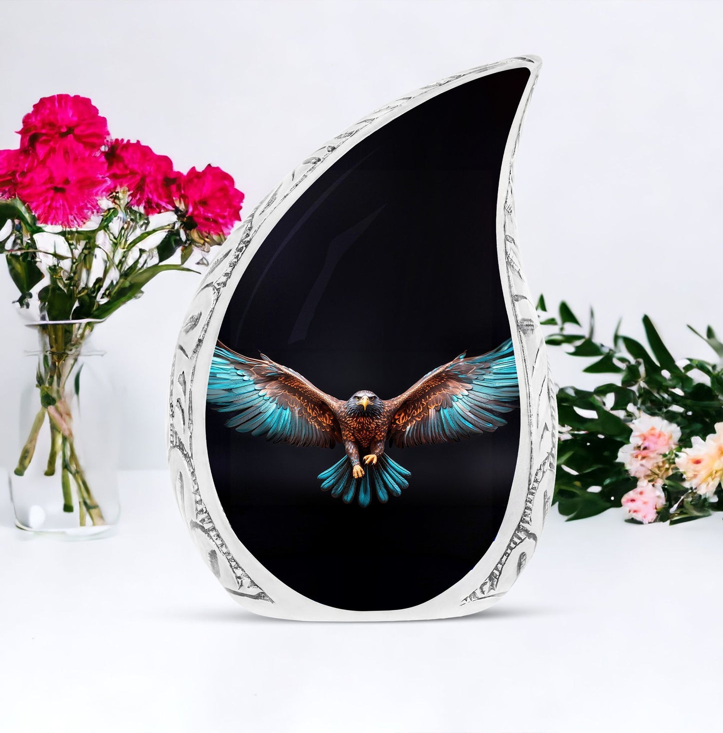 Classic 3 Inch Eagle Spreading Wings Cremation Urn