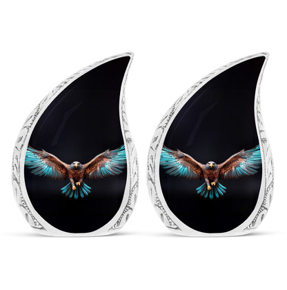 Classic 3 Inch Eagle Spreading Wings Cremation Urn