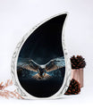 Classic Design Eagle Urn, Personalized Aluminium Cremation Urn.