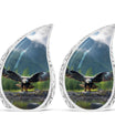 Eagle Urn for Ashes, made from Aluminium.