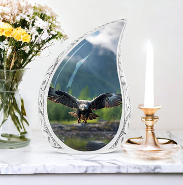 10 inch large Urn with 2 Keepsake 3 Inch Urns