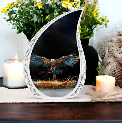 Classic 3-inch eagle cremation urn