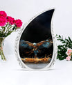 Classic 3-inch eagle cremation urn