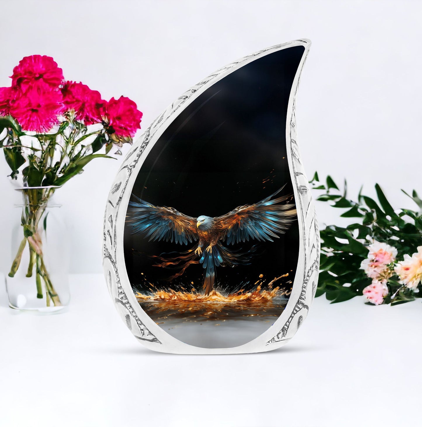 Classic 3-inch eagle cremation urn