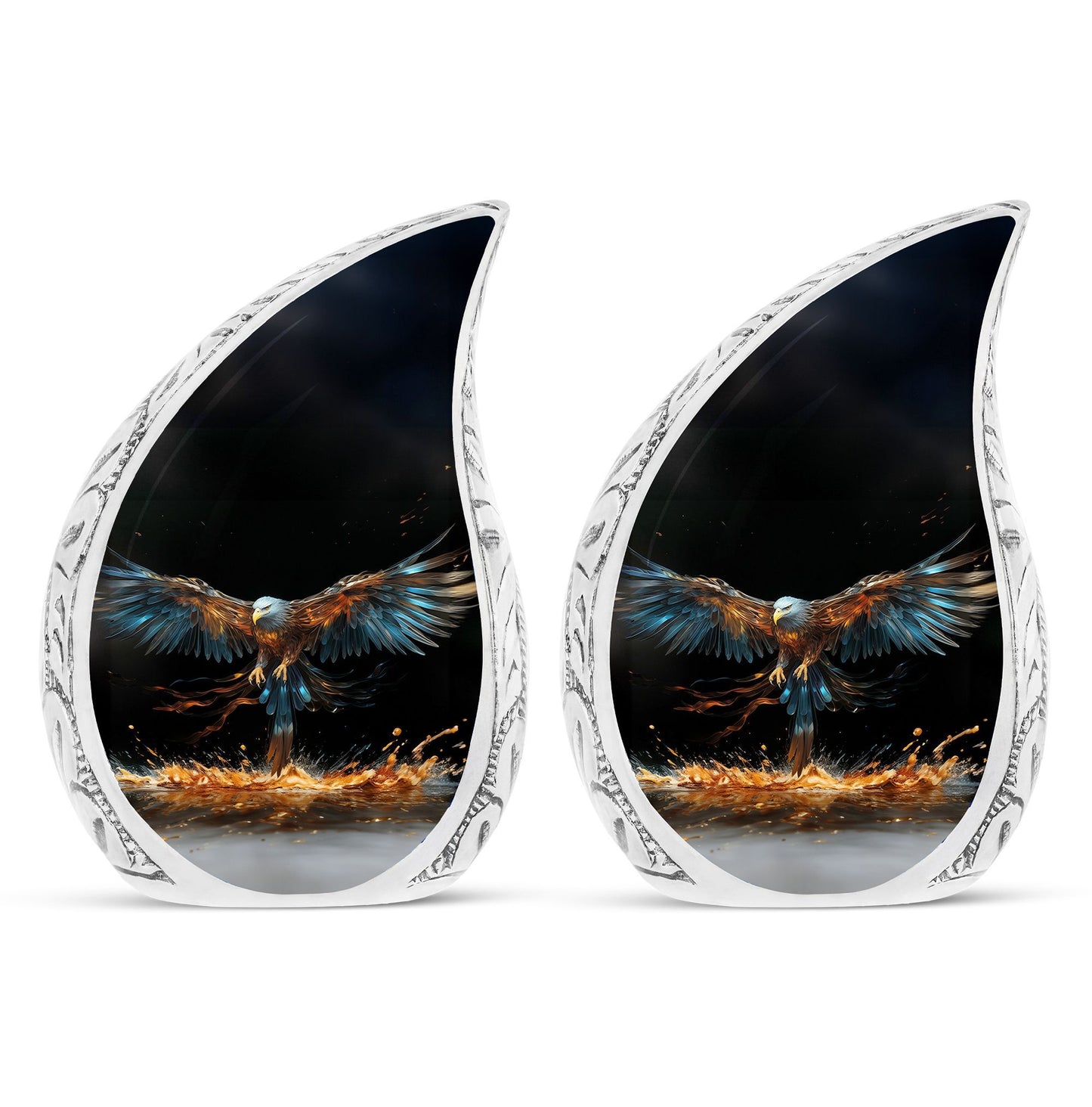Classic 3-inch eagle cremation urn