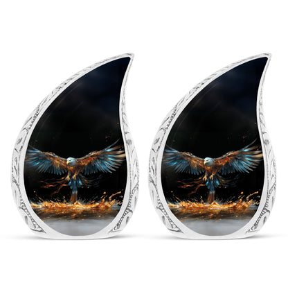 Classic 3-inch eagle cremation urn