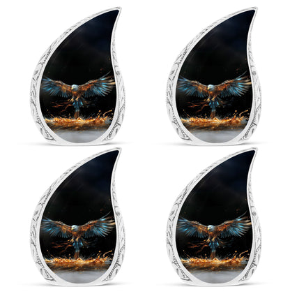 Classic 3-inch eagle cremation urn