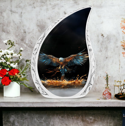 Classic 3-inch eagle cremation urn