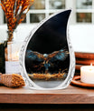 Classic 3-inch eagle cremation urn
