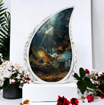 Large Urn with 4 Small Urn