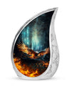 Classic Eagle Urn for human cremation ashes containment