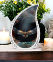 Classic 3-inch Eagle Cremation Urn For Storing Human Ashes.