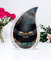 Classic 3-inch Eagle Cremation Urn For Storing Human Ashes.