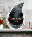 Classic 3-inch Eagle Cremation Urn For Storing Human Ashes.