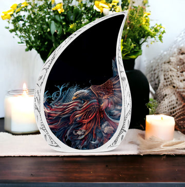 Large Urn with 4 Small Urn