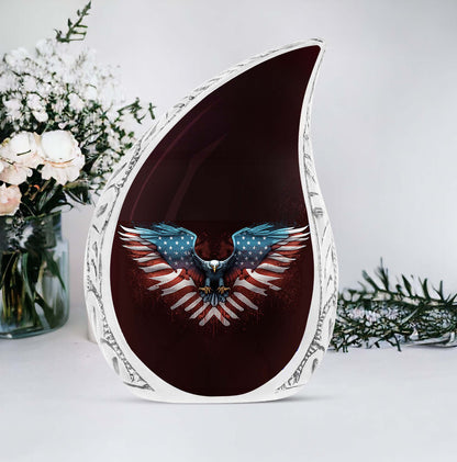 Classic Aluminium Eagle Urn for Human Ashes