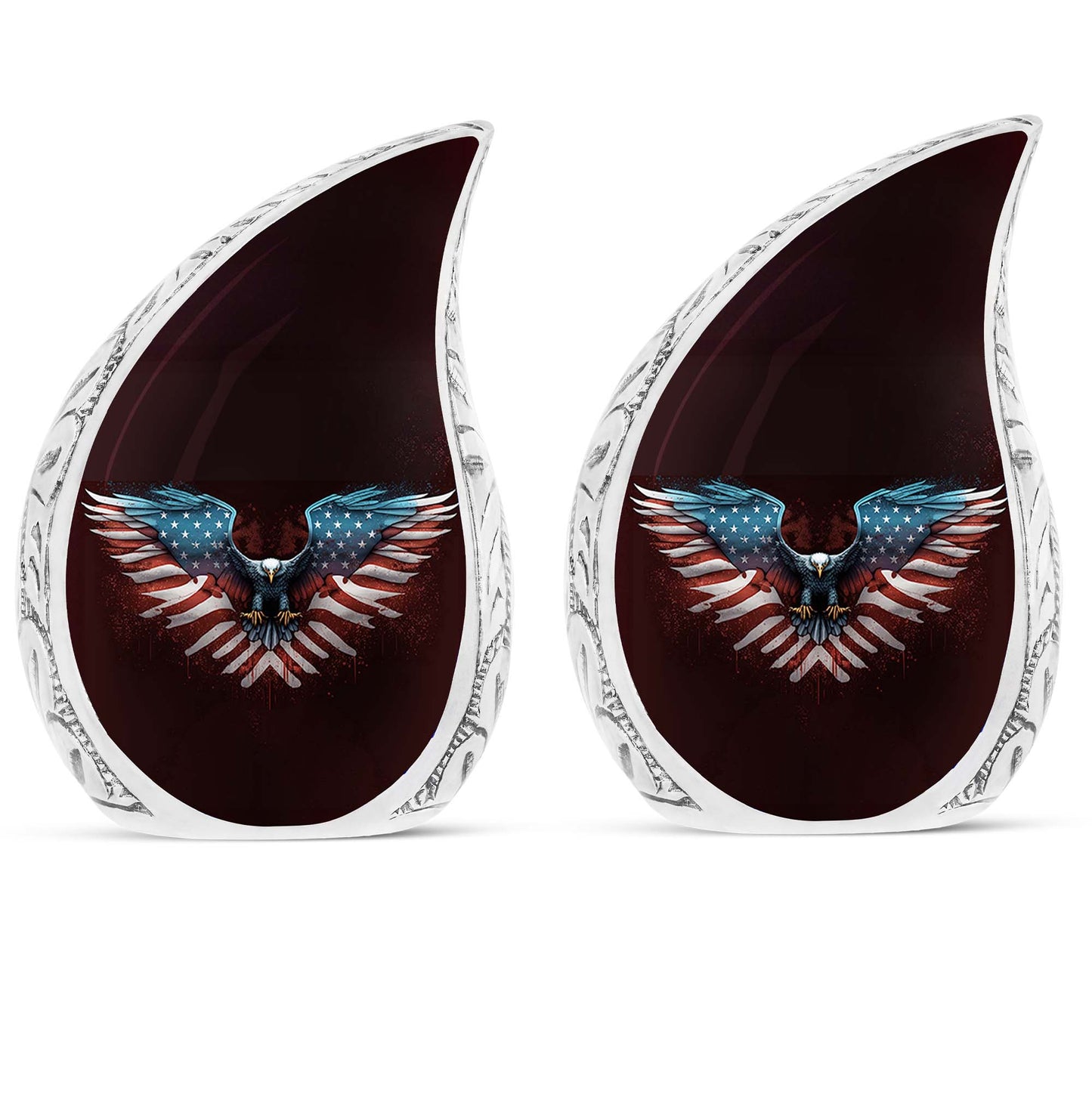 Classic Aluminium Eagle Urn for Human Ashes