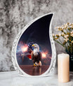 Classic 3-inch personalized Eagle Urn.