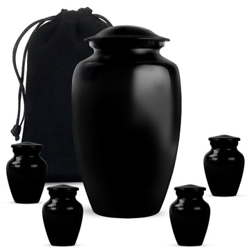 Large Urn with 4 Small Urn