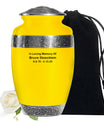 Plain Gold Custom Urn for Ashes – Personalized Urn For Funeral Ashes