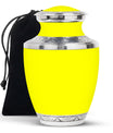 Yellow Urn for Ashes – Personalized Adult Urn