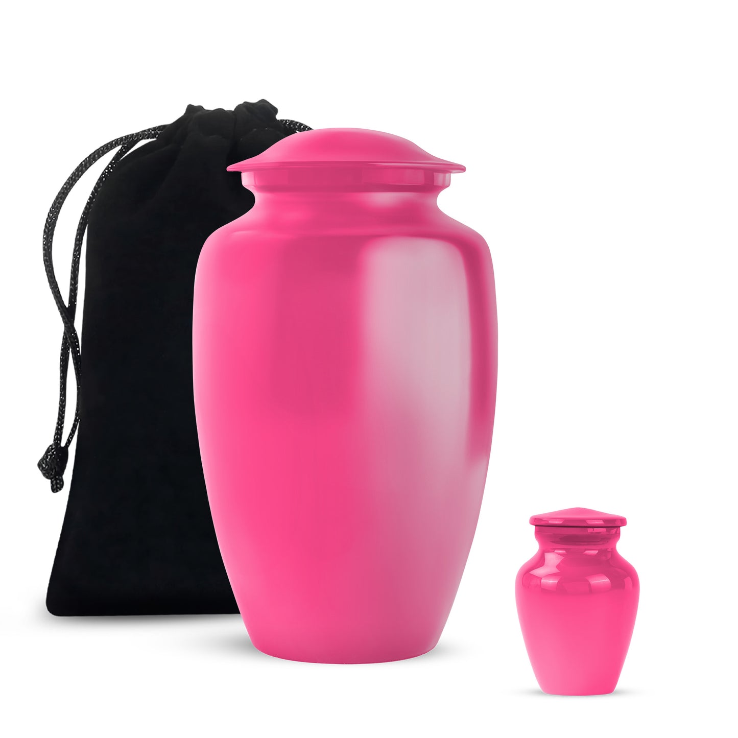 Pink Personalized Artistic Cremation Urn for Adult - Yatskia