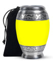 Yellow Urn for Ashes – Personalized Adult Urn