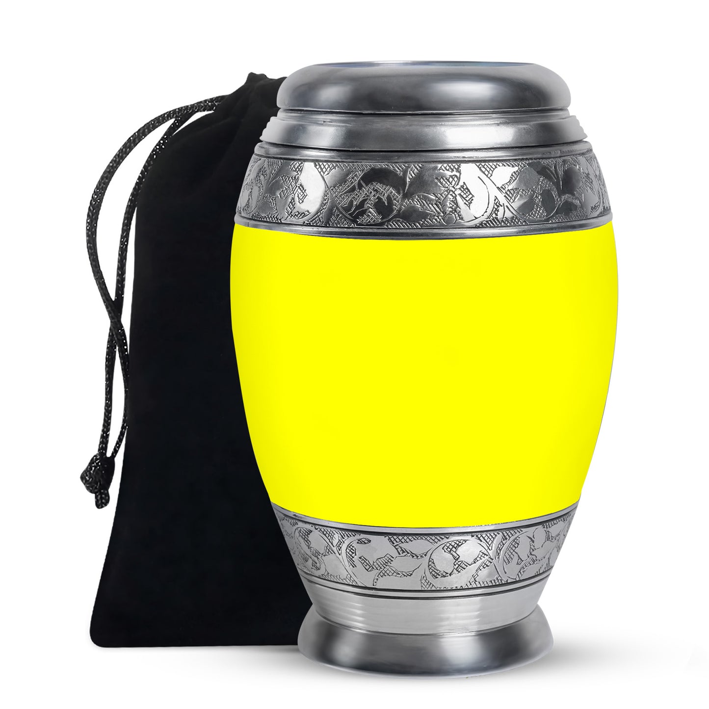 Yellow Personalized Artistic Cremation Urn for Human Ashes - Yatskia