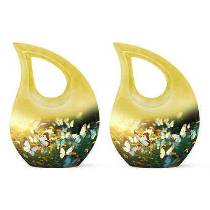 Butterfly themed Cross Drop design, large 