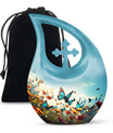 Butterfly Embrace A Reverent Memorial Urn for Ascending Spirits