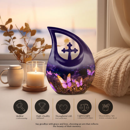 Butterfly themed Cross Drop design Butterfly