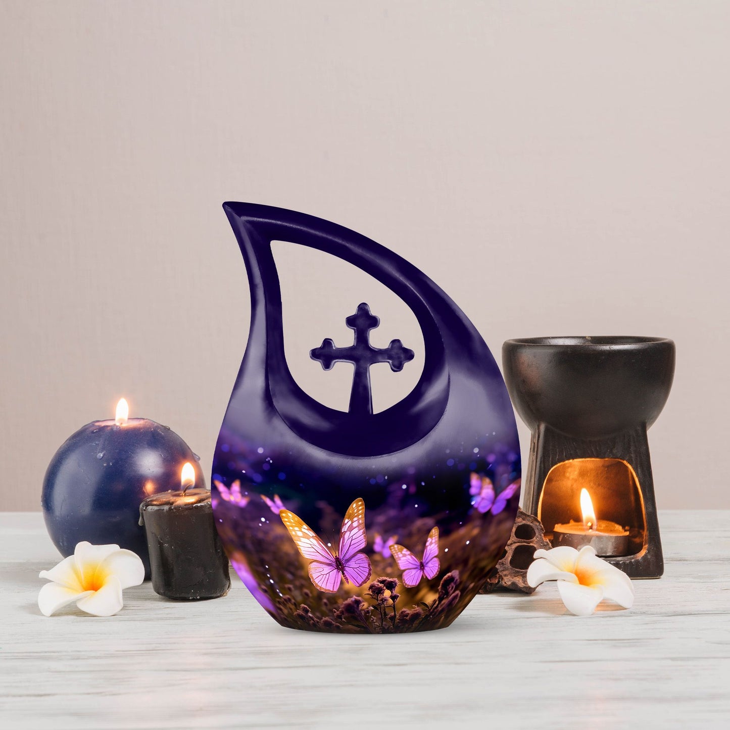 Butterfly themed Cross Drop design Butterfly