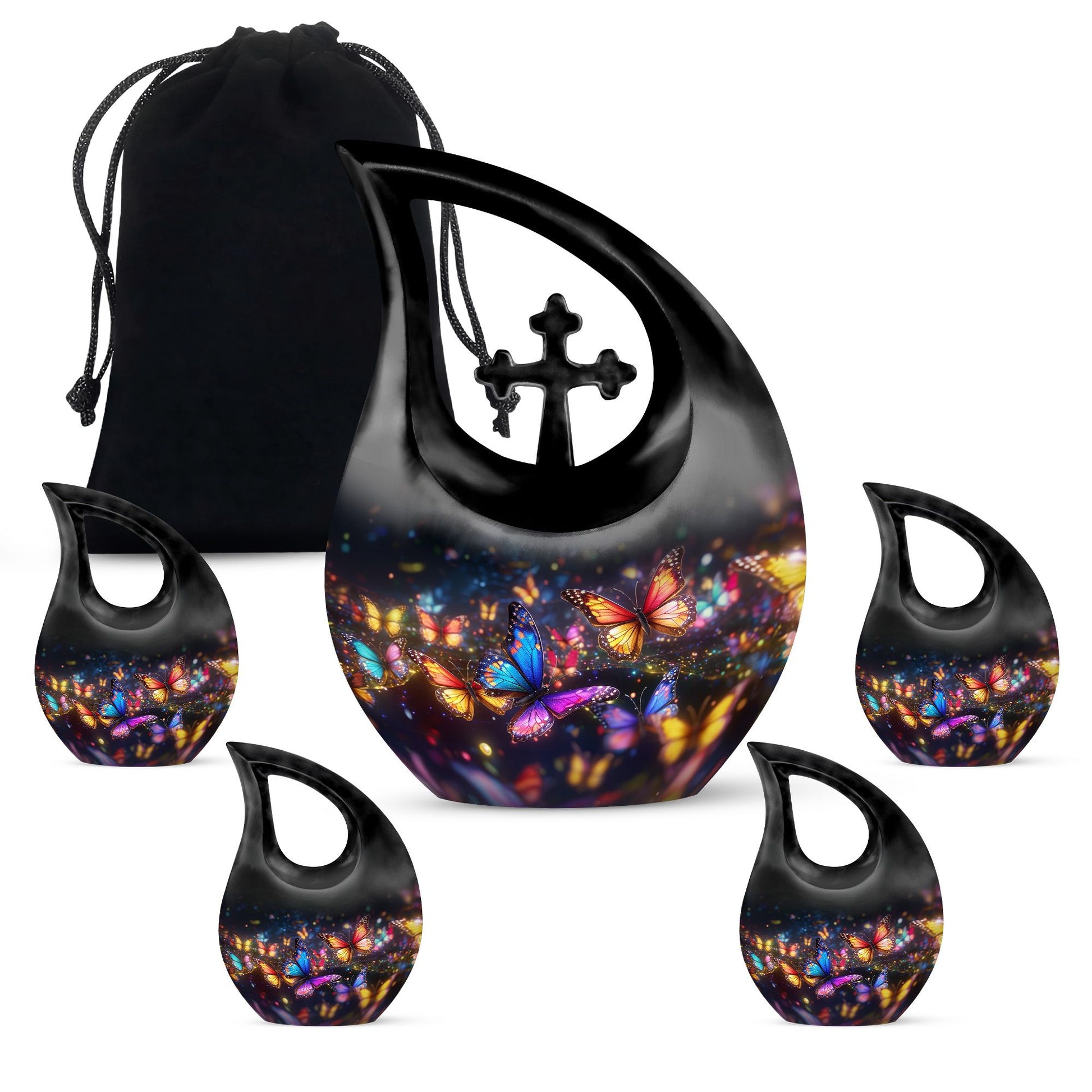 Eternal Butterfly Urn cremation urn for large adults unique