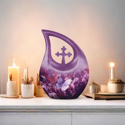 10-inch Butterfly themed Cross Drop design 