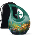 10 Inch Aluminium Butterfly Urn, Cross Drop urn 
