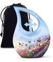 Butterfly affordable cremation urn cremation urn for large adults
