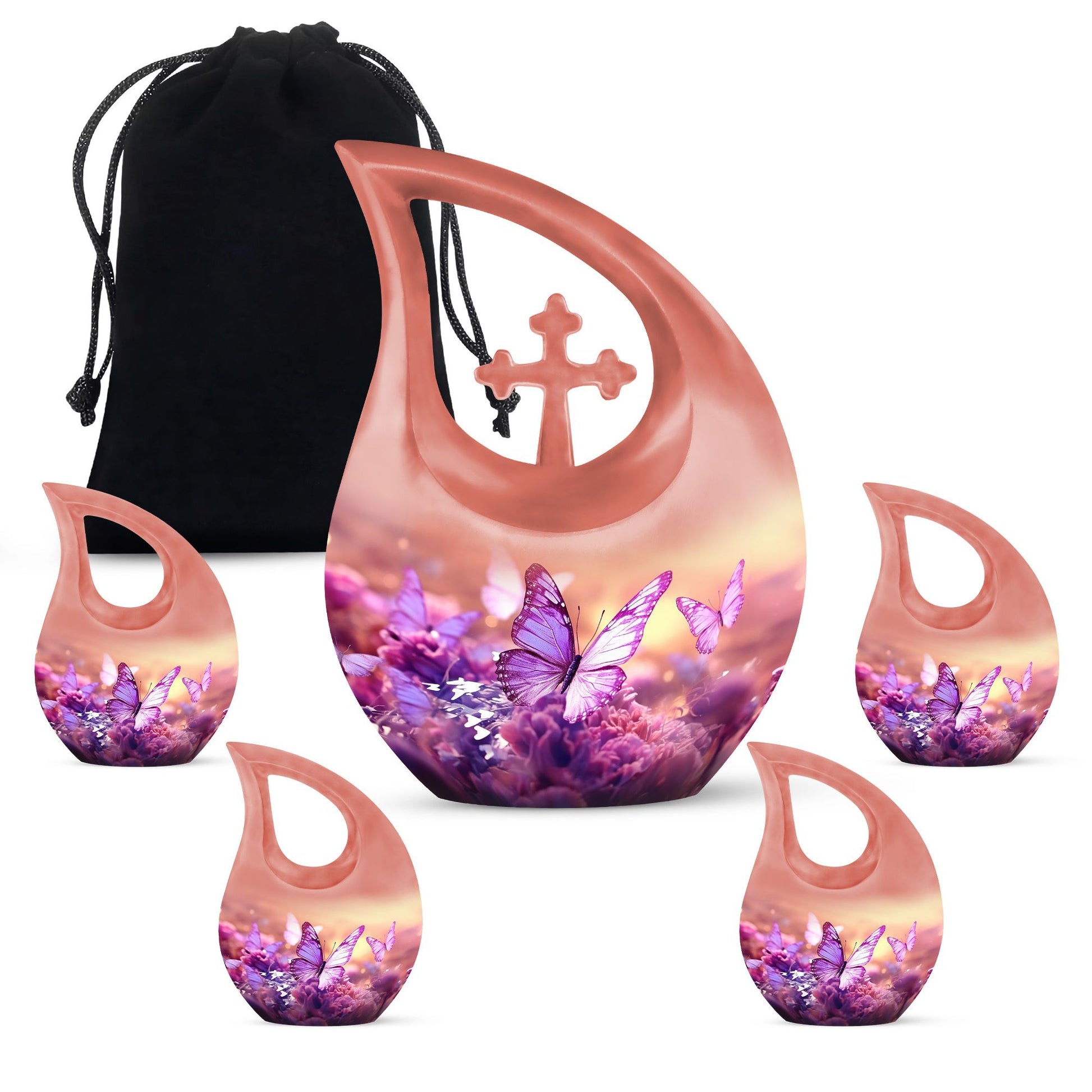 Butterfly Urn Remembrance Sanctuary cheap funeral  urn