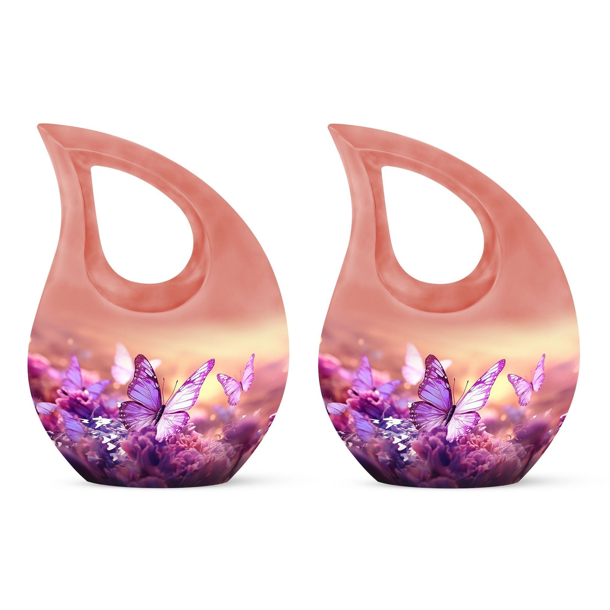 10-inch beautiful Butterfly Urn 