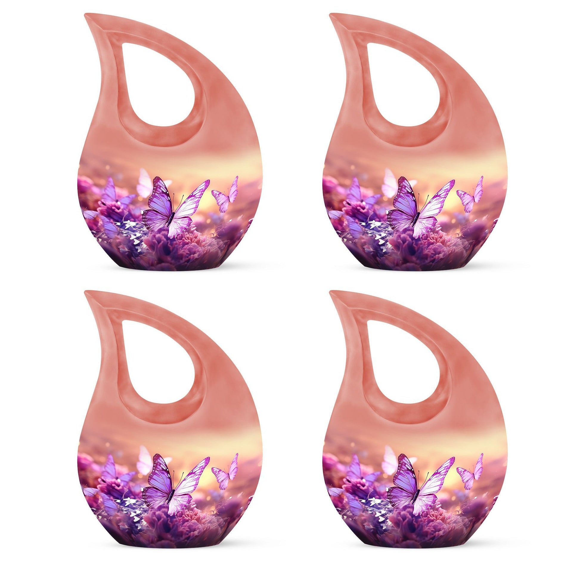 10-inch beautiful Butterfly Urn 